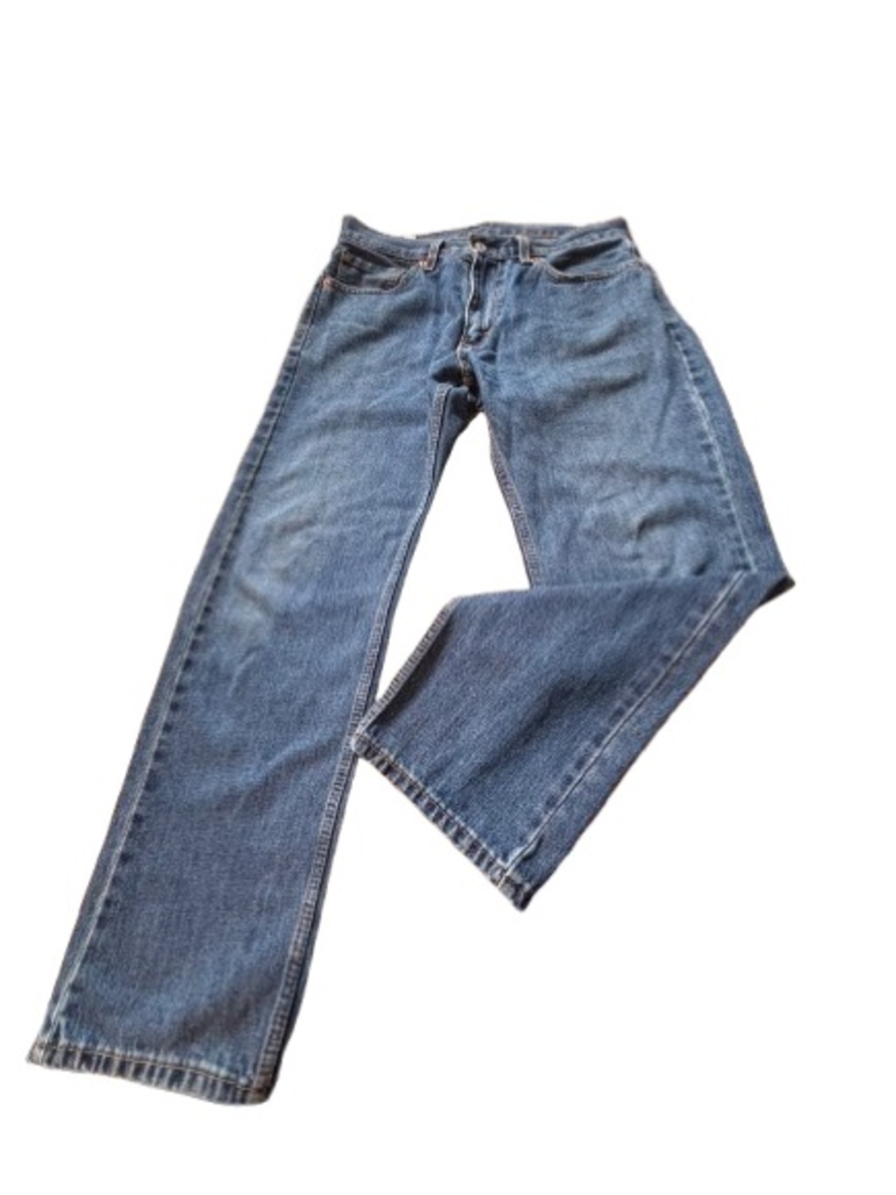 Levi’s 505 Classic Men's Blue Denim Jeans - Straight Fit